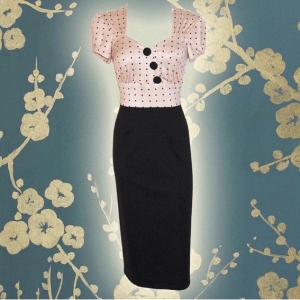Vintage jools couture wiggle dress